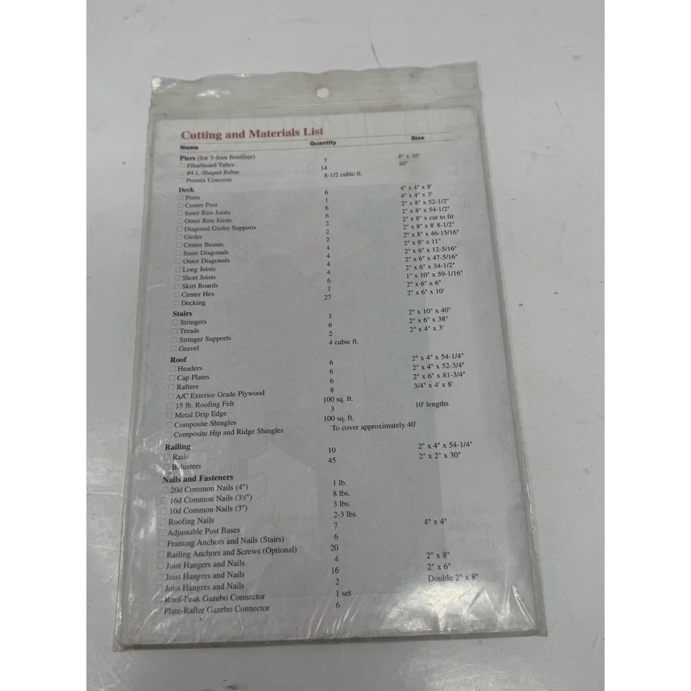 Lot of 7 Vintage‎ DIY Project Plans